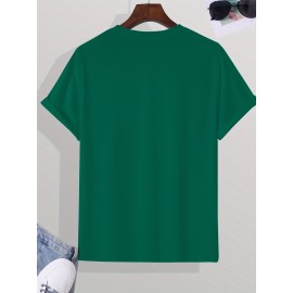 Men's Casual Short Sleeve T-Shirt with 