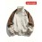 Men's Casual Full-Zip Color Block Jacket, Lightweight Comfy Blouson Jacket For Spring/Fall Outdoor Activity